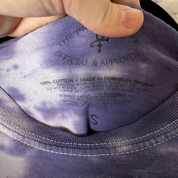 VINTAGE Prince Purple Tie-Dye Tee by The Prince Estate - Picture 4 of 5